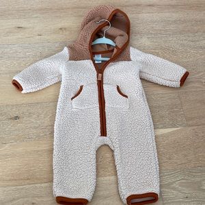 Carters Sherpa onesie
